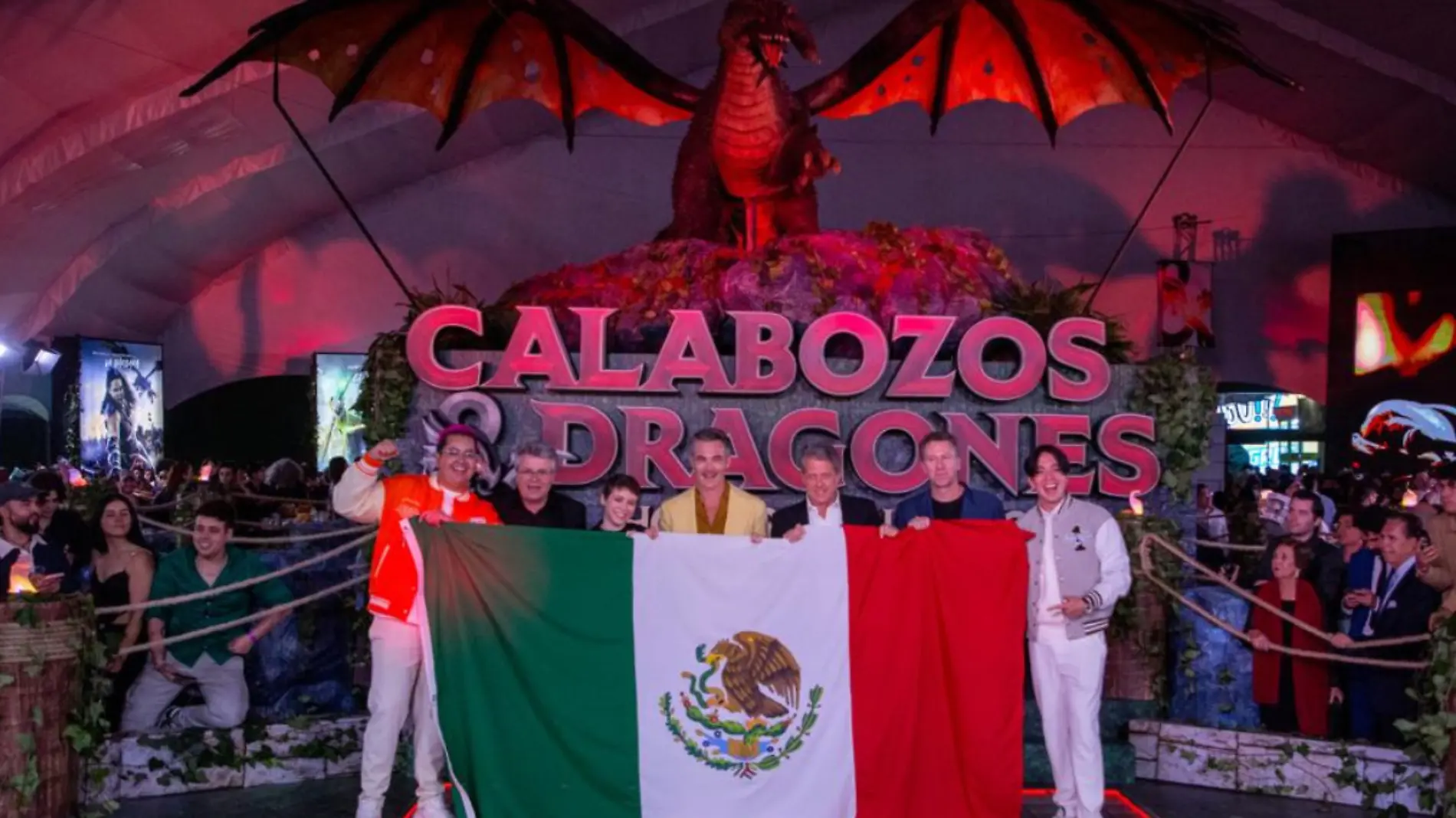 Alfombra roja pelicula Calabozos y Dragones